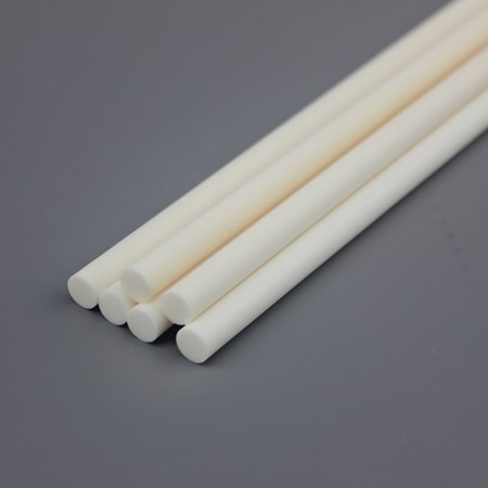 Alumina Rod/Cylinder CeraMaterials 0.5 Inches Diameter x 6 Inches Long 99.7%
